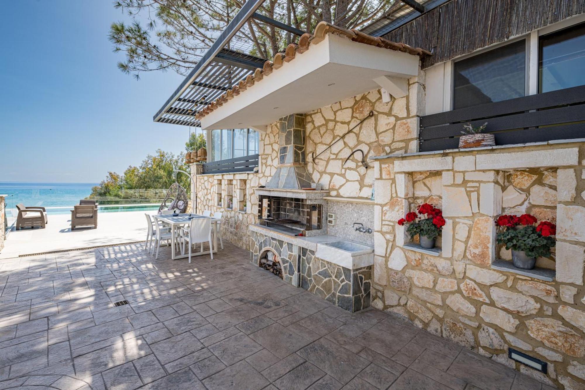Addimare Sea View Villa, And Events Venue Alikes Zewnętrze zdjęcie